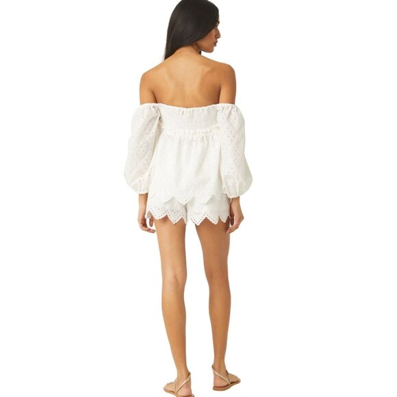 NWT MISA Los Angeles 2-Piece Shorts Set Sera‎ Babydoll Top & Soleil Shorts - Picture 5 of 12